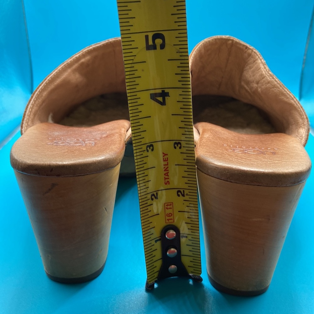 Women’s UGG Vivica Wood Clogs, Sz. 6 U.S. EUC - Picture 4 of 9